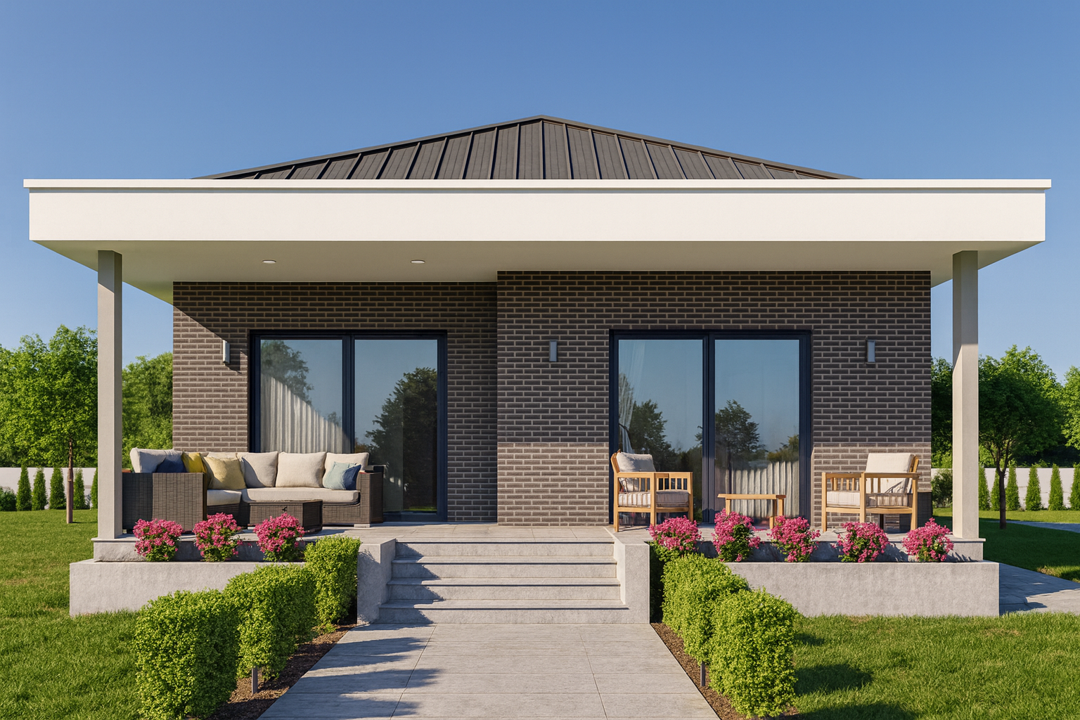 Steel House SC92 – Maison acier 92 m²